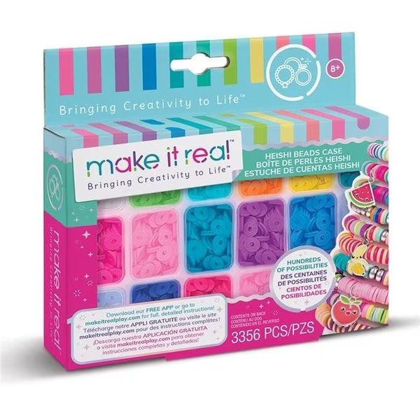 Make It Real MIR1704 Heishi Beads with Storage Case, Make It Real, Mfr#: MIR1704
